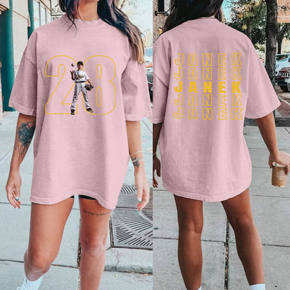 Custom Softball Personalize Cheer Tee- Custom Photo & Number & Name Print Sport Shirt