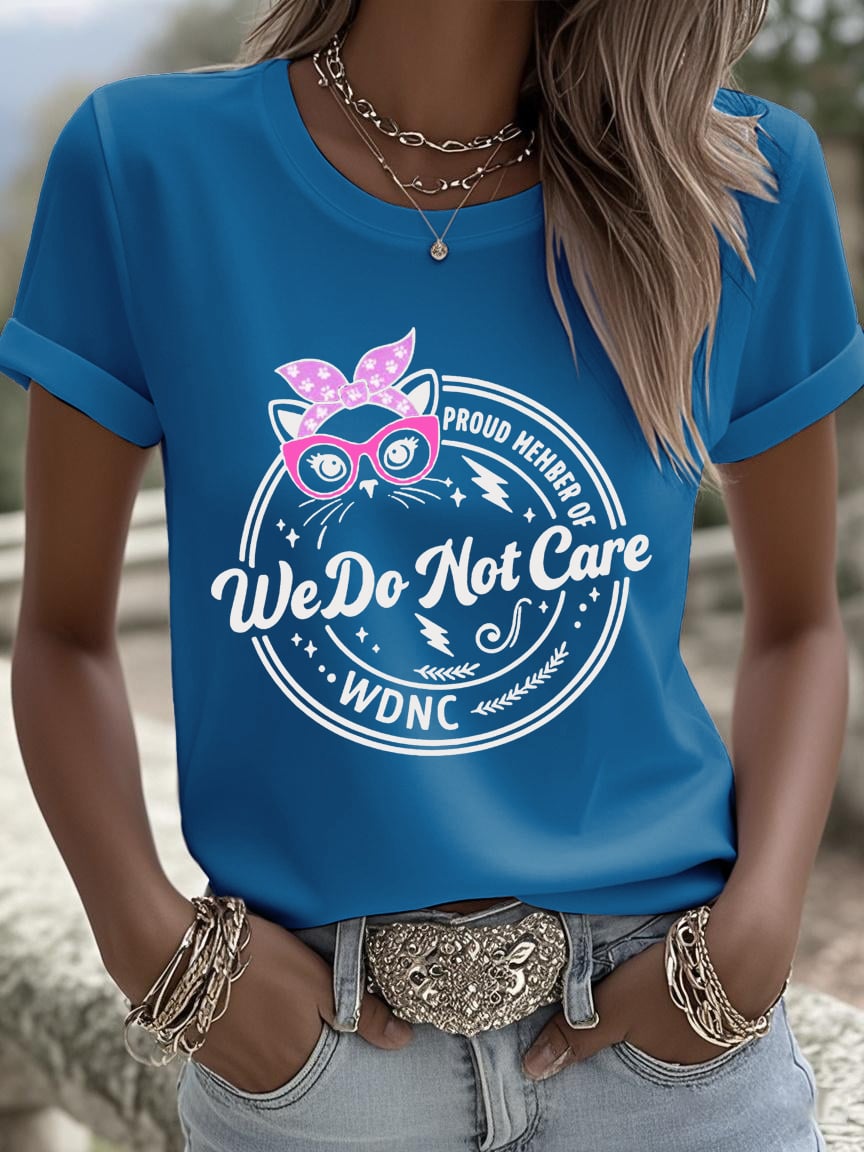 🔥Buy 3 Get 15% Off🔥Women's WDNC Menopause and Perimenopause Print T-Shirt