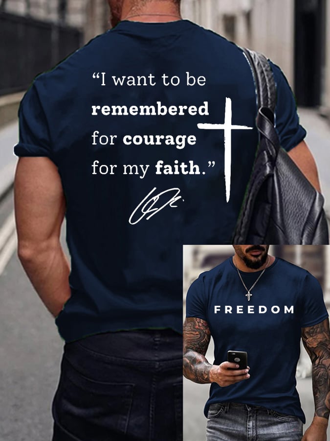 Men'S Casual Hot Print T-Shirt