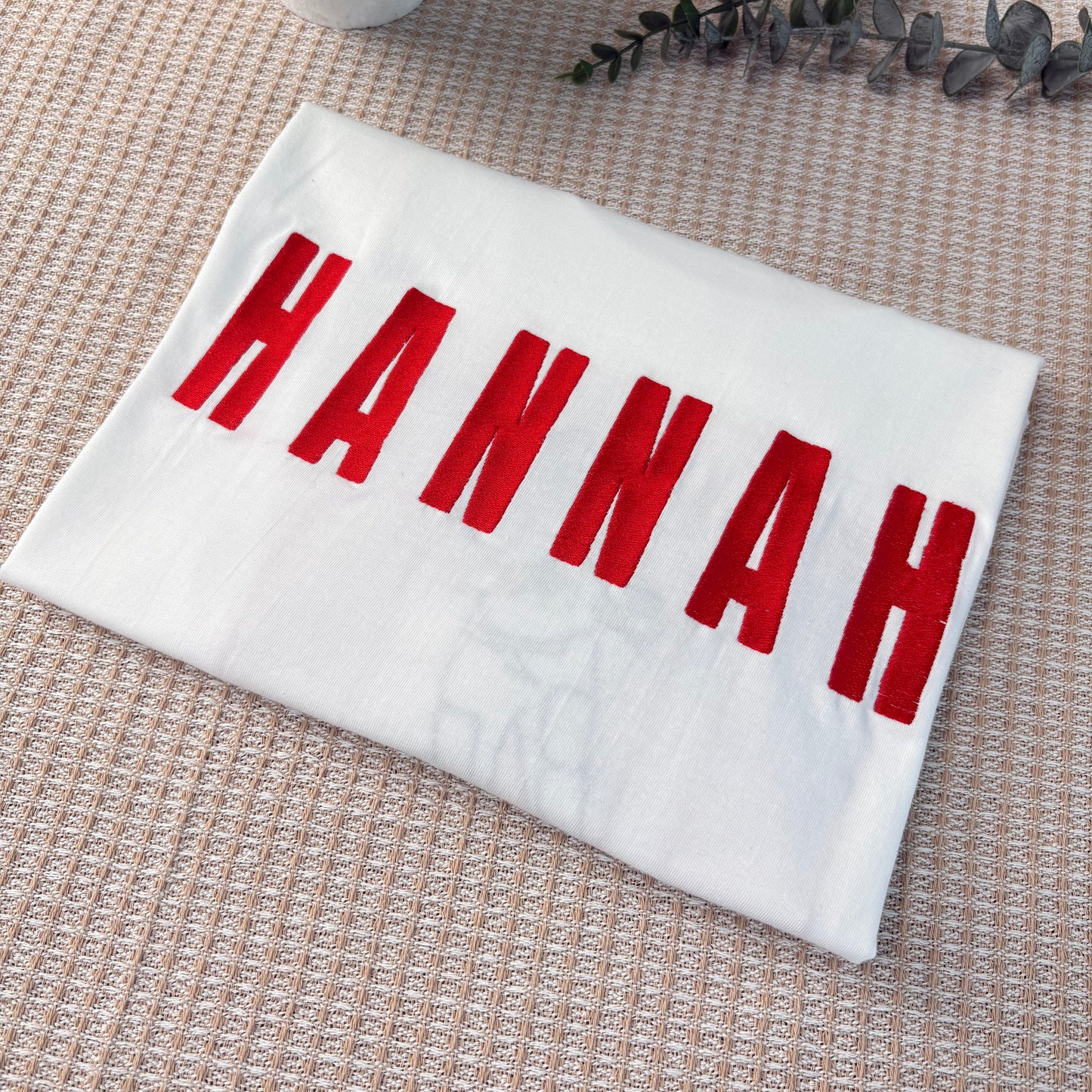 Custom Embroidered Football Sweatshirt – Personalized Game Day Photo & Name Gift for Fans & Teams