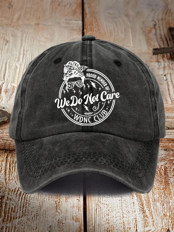 🔥Buy 3 Get 15% Off🔥Retro Proud Member Of WDNC Club Menopause Perimenopause Print Baseball Cap