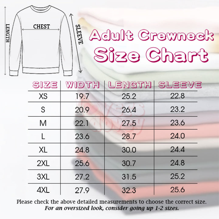 Personalized Couple Portrait Embroidered Sweatshirt