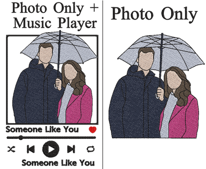 Personalized Photo Portrait Sweatshirt for Dad, Papa, and Your Beloved Ones