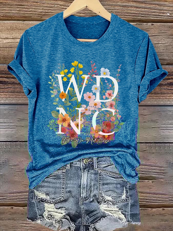 🔥Buy 3 Get 15% Off🔥Retro Funny WDNC Menopause Perimenopause Print T-Shirt