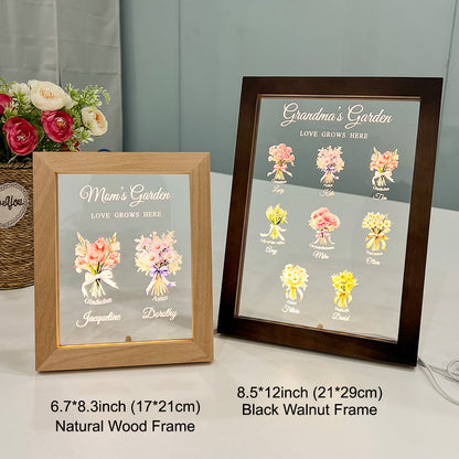 ⭐️Birth Month Flower Bouquet Customized LED Light