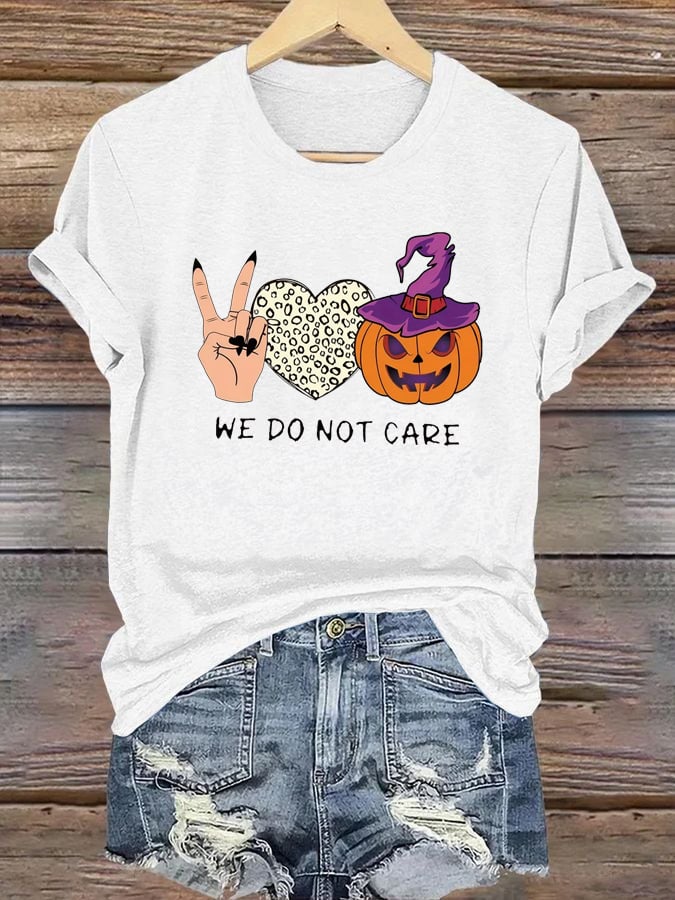 🔥Buy 3 Get 15% Off🔥Women's Halloween WDNC Menopause And Perimenopause Print T-Shirt