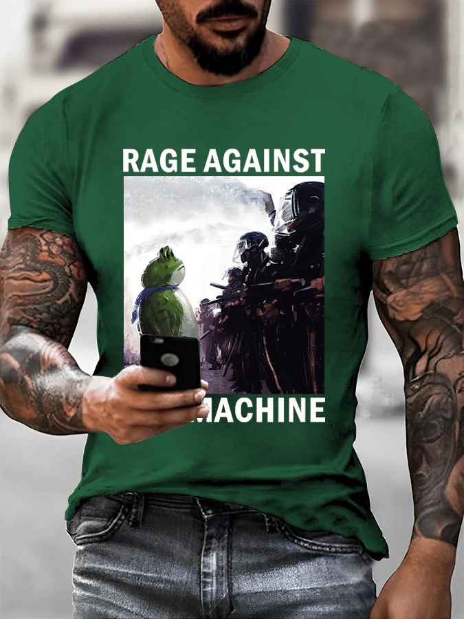 Men's FDT Printed Casual T-Shirt