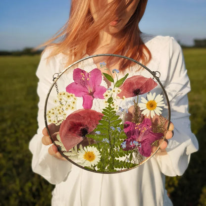 Personalized Birth Flower Family Bouquet Pendant, Mother's Day Gift