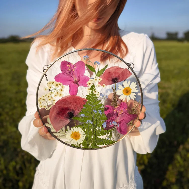 Personalized Birth Flower Family Bouquet Pendant, Mother's Day Gift