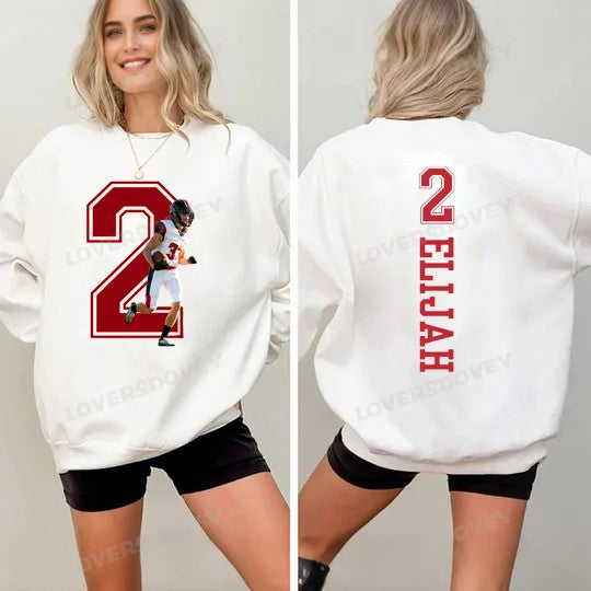 Custom Family Photo Sport T-Shirt - For Sport Lover