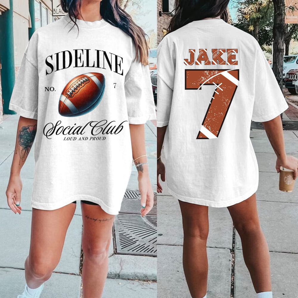 Custom Baseball/Softball/Football/Soccer/Hockey Mom Shirt, Mom Baseball/Softball/Football/Soccer Tee, Sports Mom Tee,Custom Comfort Colors Tee