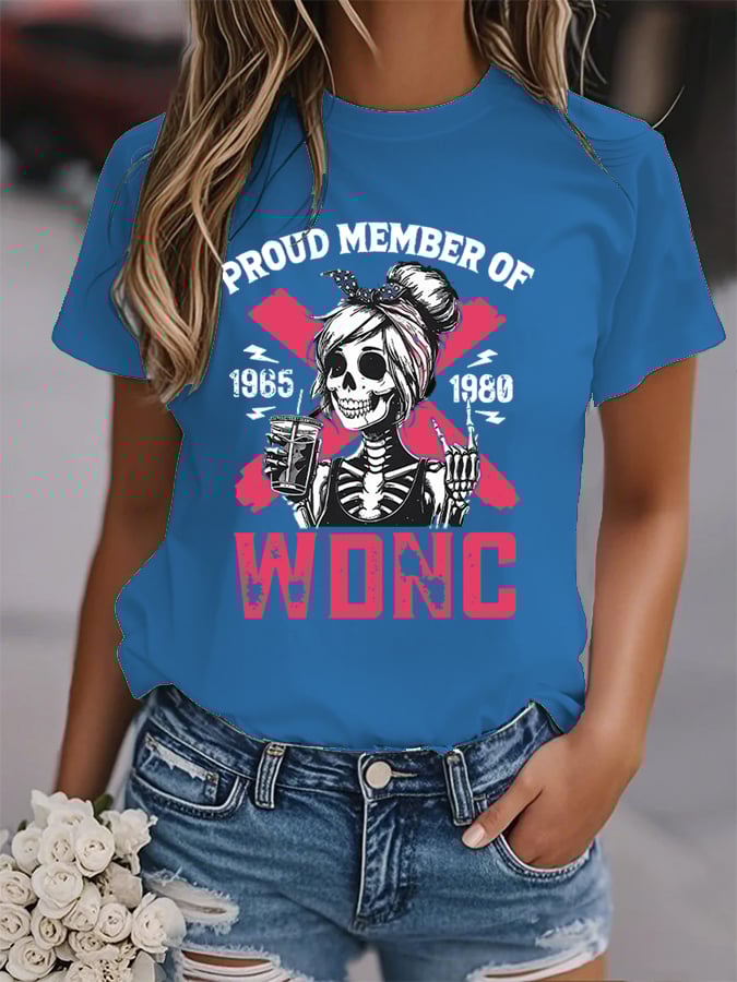 🔥Buy 3 Get 15% Off🔥Women's WDNC Menopause and Perimenopause Print T-Shirt