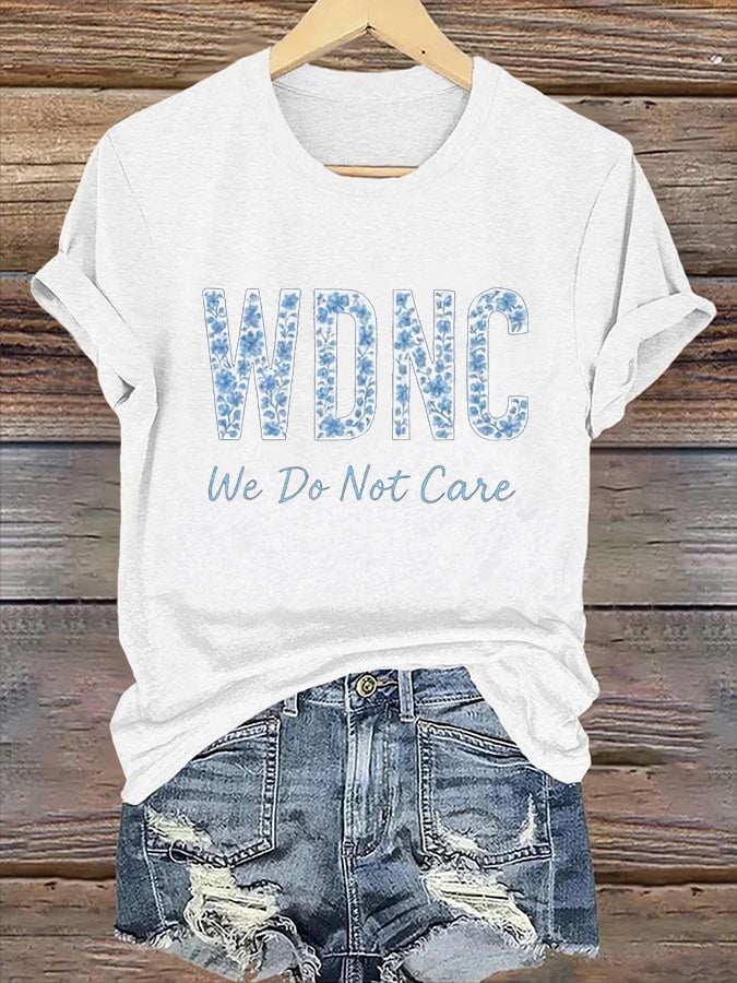🔥Buy 3 Get 15% Off🔥Retro Funny WDNC Menopause Perimenopause Print T-Shirt