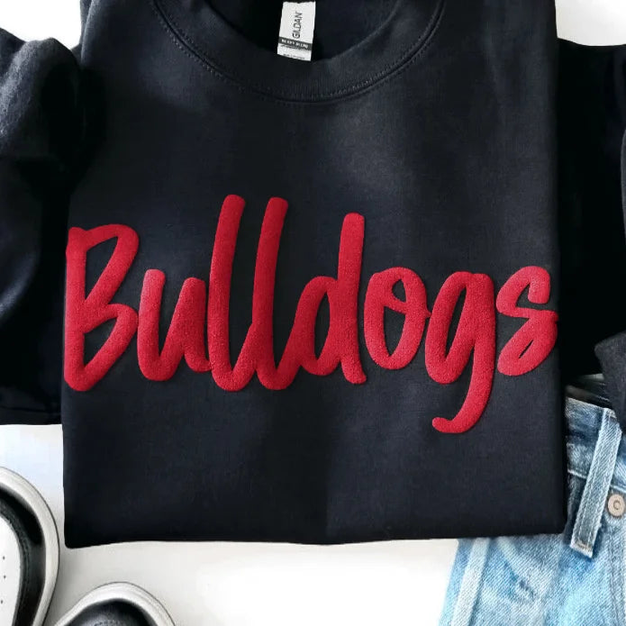 Custom 3D PUFF Print Team/School/Mascot Sweatshirt