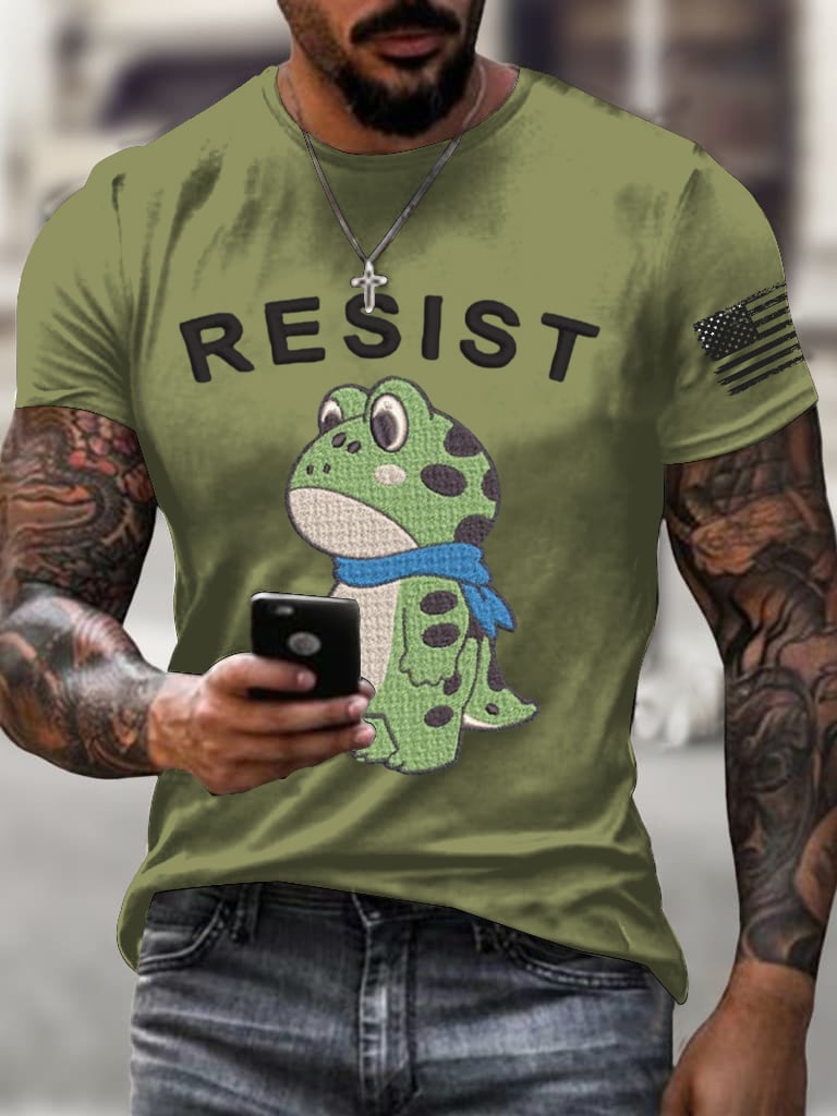 🔥Buy 3 Get 15% Off🔥Men's Frog Resist Print T-shirt