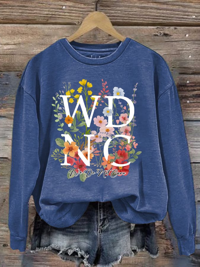 🔥Buy 3 Get 15% Off🔥Retro Funny WDNC Club Menopause Perimenopause Print Sweatshirt