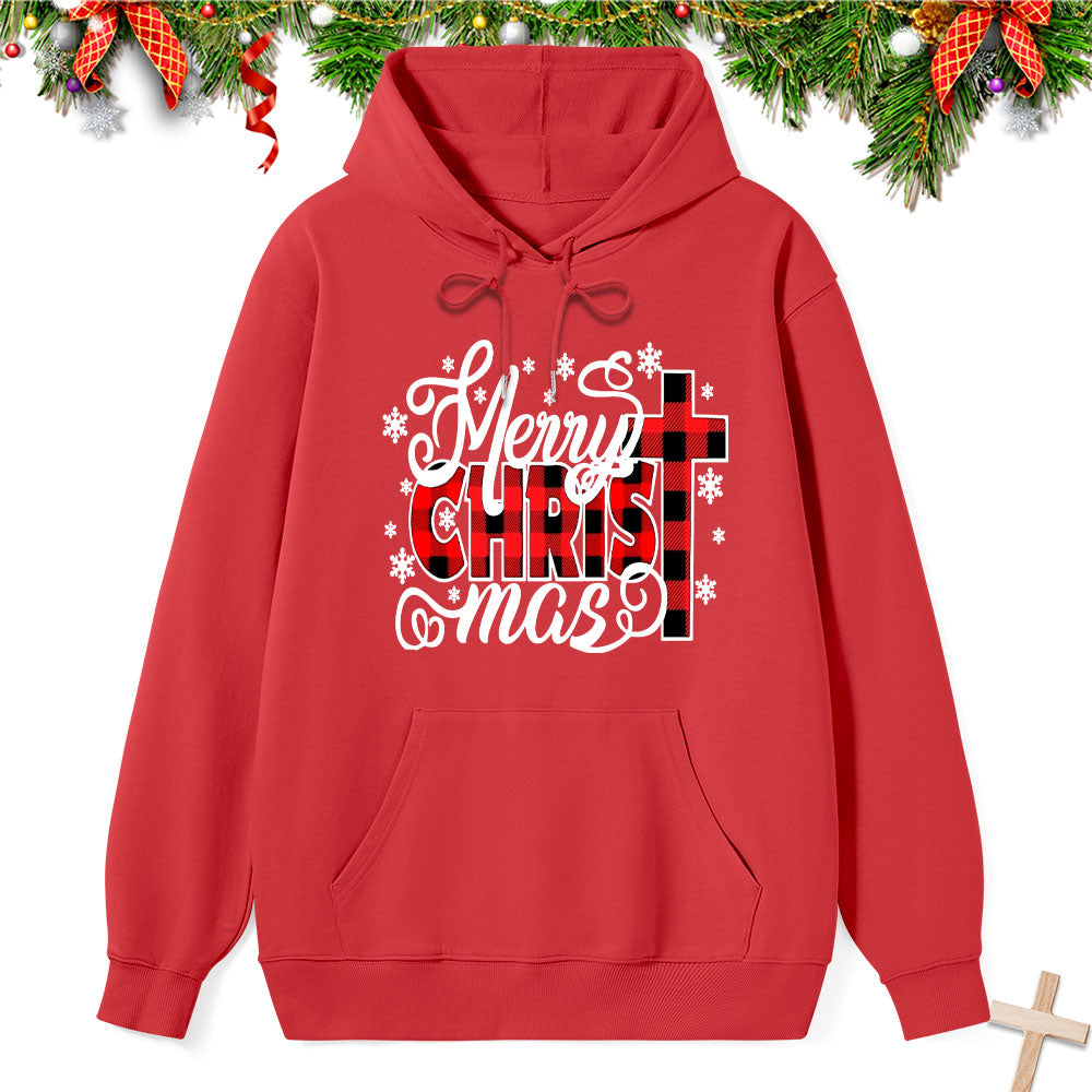 Merry Christ Mas Classic Christian Hoodie