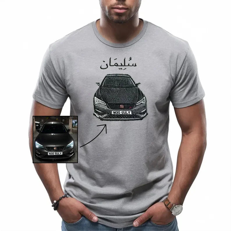 Customized Car Embroidered Hoodies