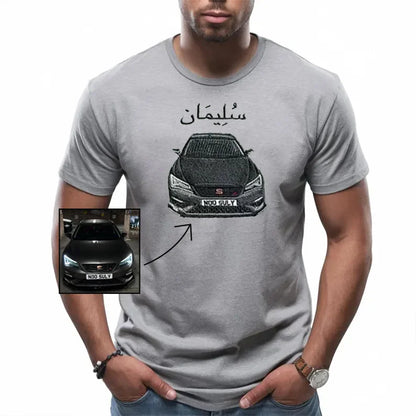Customized Car Embroidered Hoodies