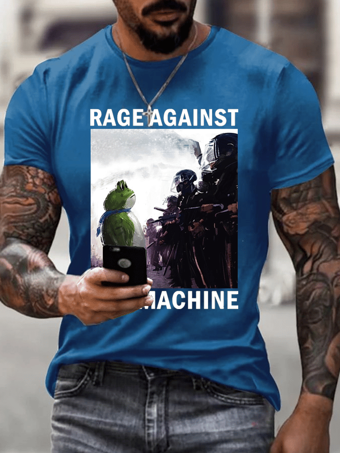 Men's FDT Printed Casual T-Shirt