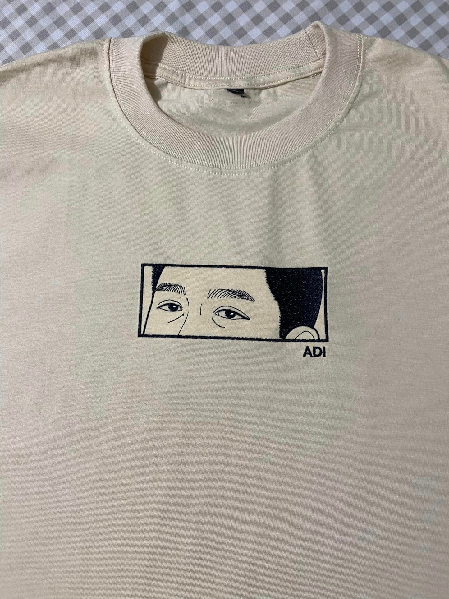 Custom Art Eyes Embroidered Sweatshirt