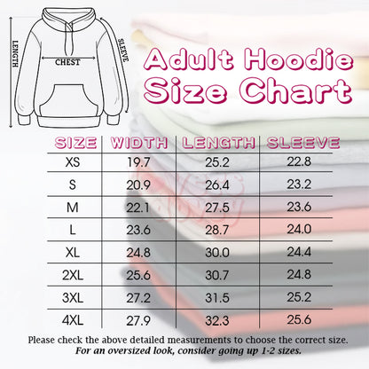 Personalized Hoodie Custom Embroidered Couple Color Photo and Messages Exquisite Gift for Lover