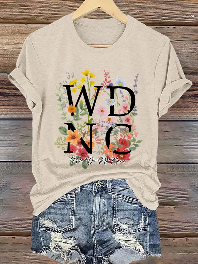 🔥Buy 3 Get 15% Off🔥Retro Funny WDNC Menopause Perimenopause Print T-Shirt