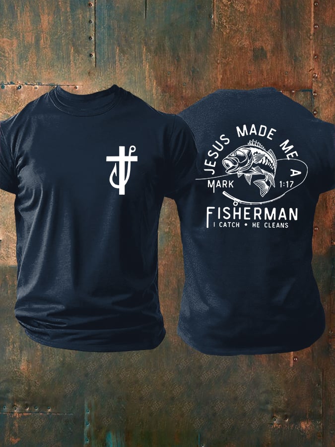 Men'S Casual Faith Short-Sleeved T-Shirt