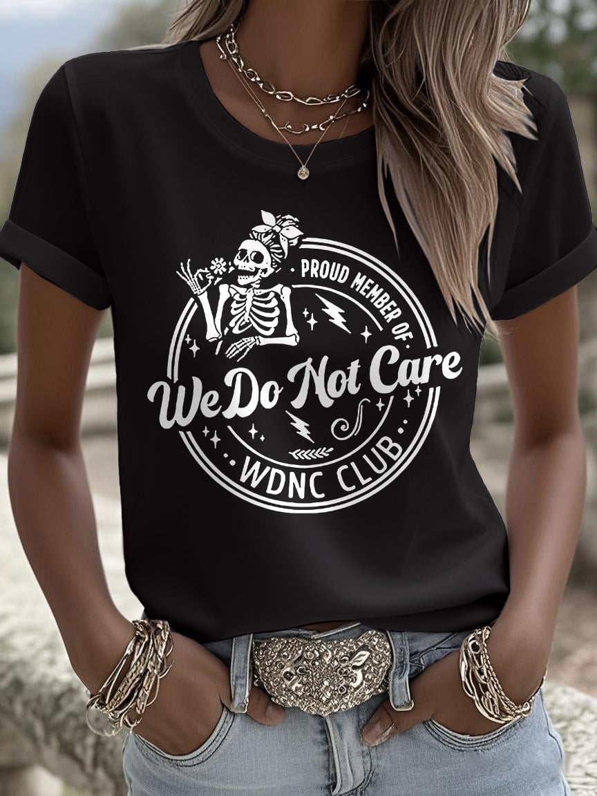 🔥Buy 3 Get 15% Off🔥Retro Funny Proud Member Of WDNC Club Menopause Perimenopause Print T-Shirt