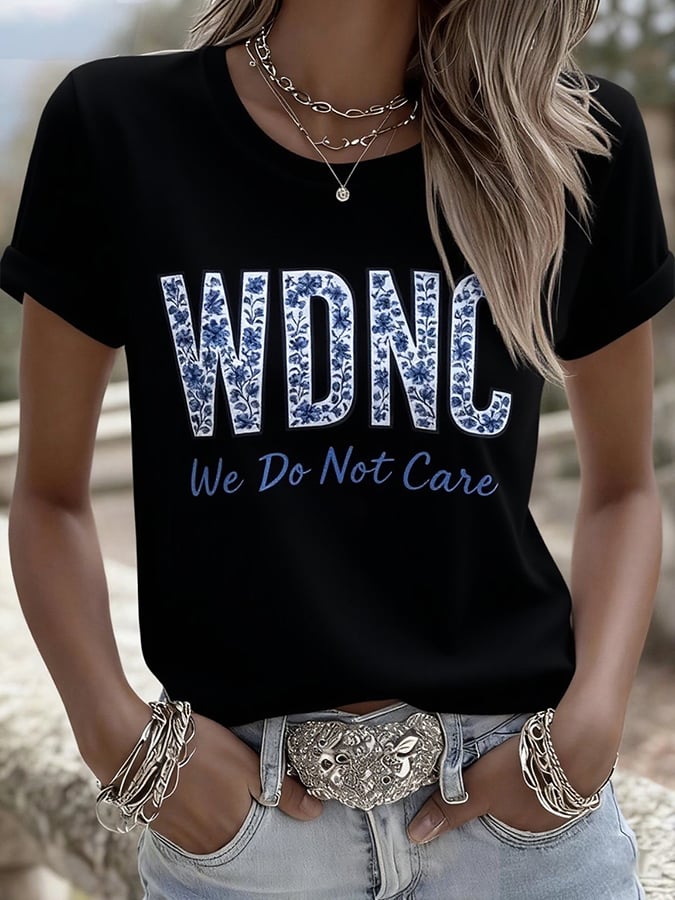 🔥Buy 3 Get 15% Off🔥Retro Funny Proud Member Of WDNC Club Menopause Perimenopause Print T-Shirt