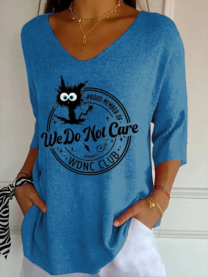 🔥Buy 3 Get 15% Off🔥Retro Funny Proud Member Of WDNC Club Menopause Perimenopause Printed T-Shirt
