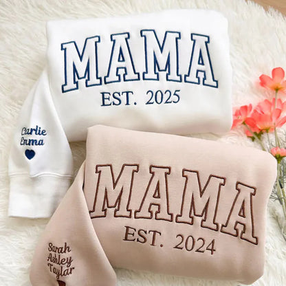 Custom Mama Sweatshirt💕Hoodie
