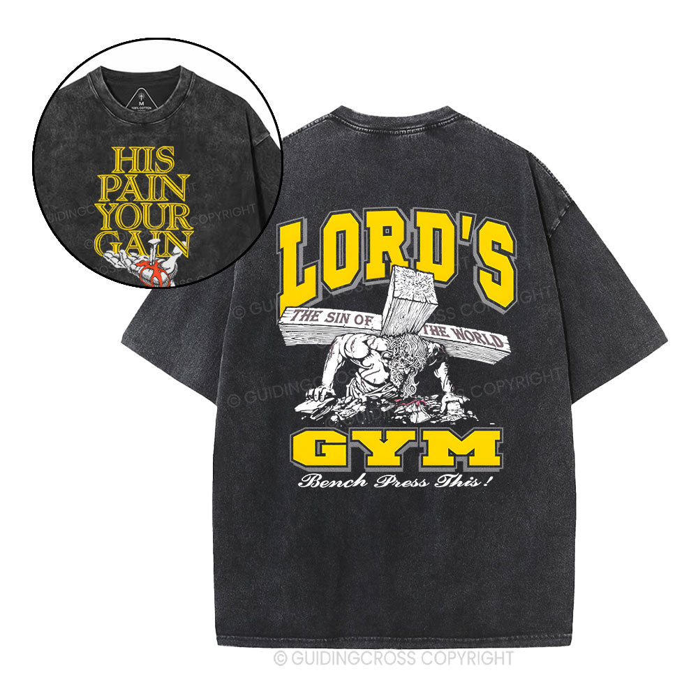 Lord's Gym Christian Washed T-Shirt
