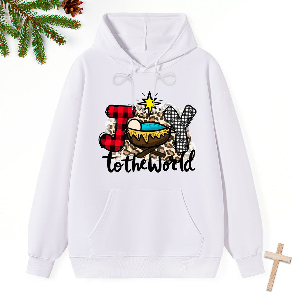 Joy To The World Classic Christian Hoodie