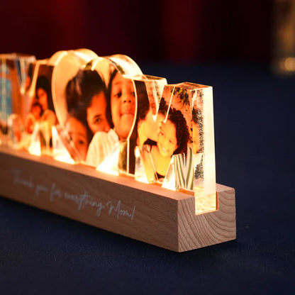 Personalized MOM LED Light - Custom Night Light Gift ✨