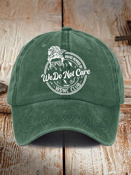 🔥Buy 3 Get 15% Off🔥Retro Proud Member Of WDNC Club Menopause Perimenopause Print Baseball Cap