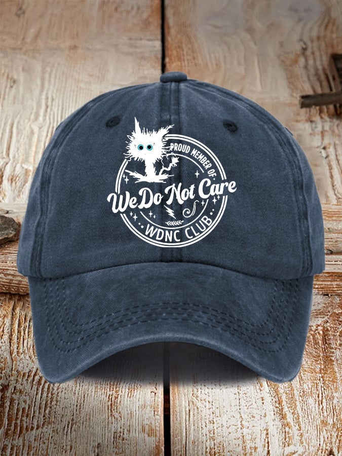 🔥Buy 3 Get 15% Off🔥Retro Proud Member Of WDNC Club Menopause Perimenopause Print Baseball Cap