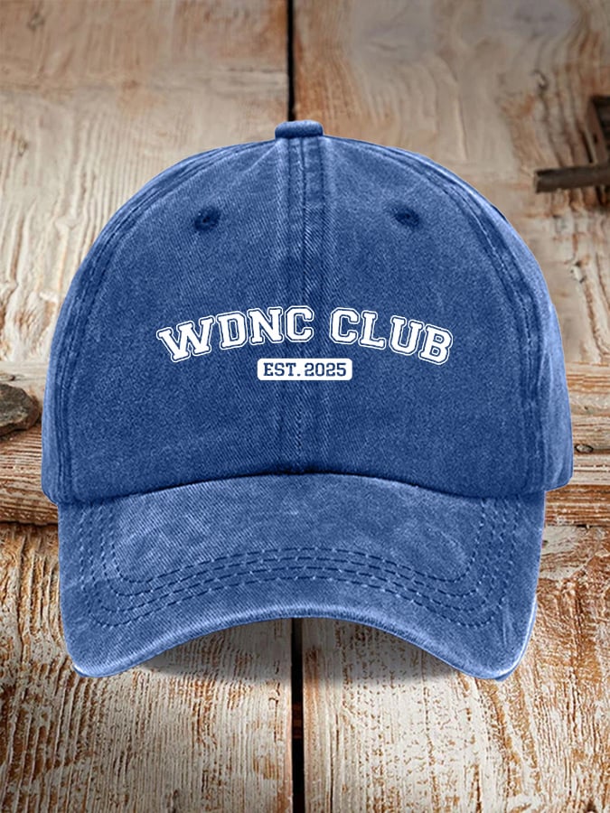 🔥Buy 3 Get 15% Off🔥Retro Funny WDNC Club Menopause Perimenopause Print Baseball Cap