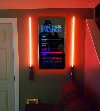 🔥2025 Father's Day Hot Sale🔥DAD's Lightsaber Mirror Lamp