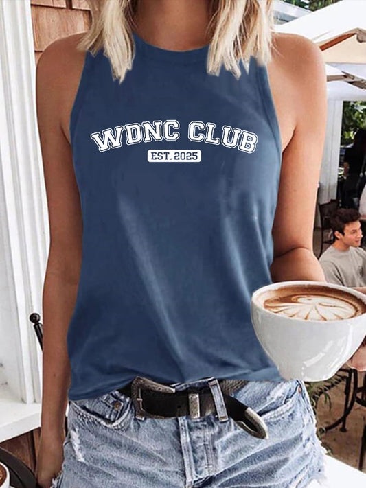 🔥Buy 3 Get 15% Off🔥Retro Funny WDNC Club Menopause Perimenopause Print Tops Tank
