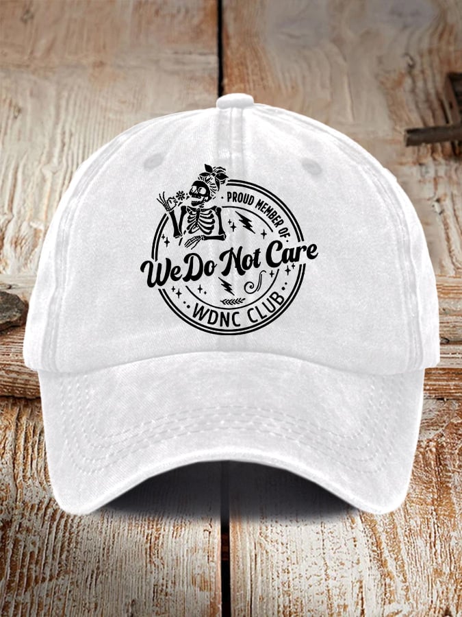 🔥Buy 3 Get 15% Off🔥Retro Funny Proud Member Of WDNC Club Menopause Perimenopause Print Baseball Cap