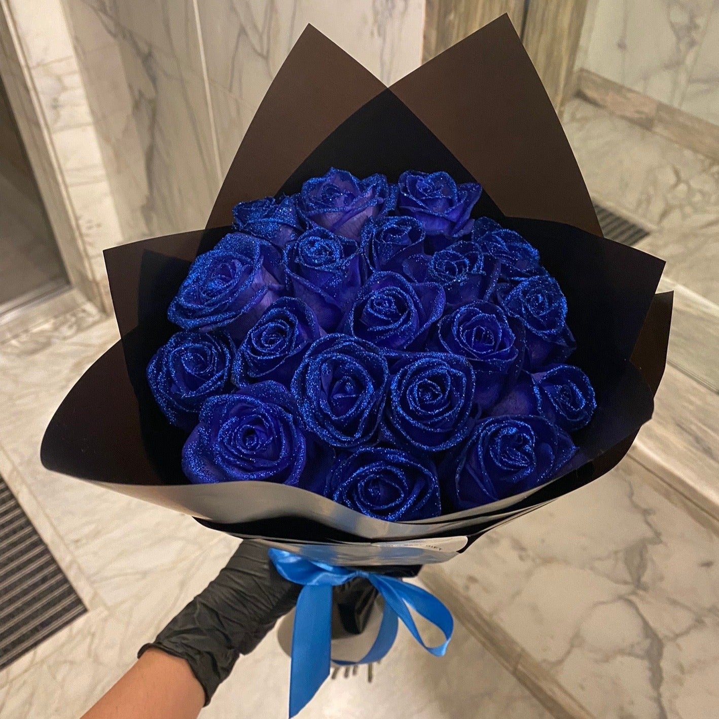 💕Glitter Rose Bouquet💕 - Best Gift to Couples (Never Wither)