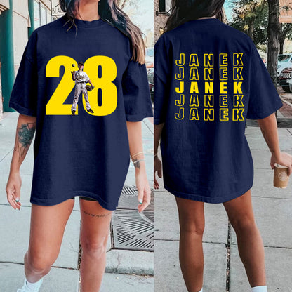 Custom Softball Personalize Cheer Tee- Custom Photo & Number & Name Print Sport Shirt