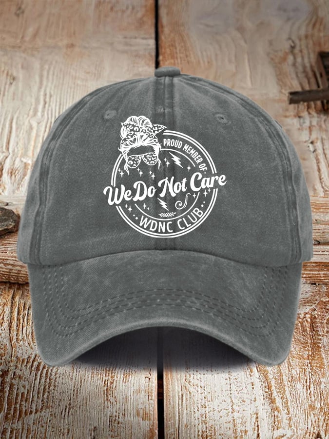 🔥Buy 3 Get 15% Off🔥Retro Proud Member Of WDNC Club Menopause Perimenopause Print Baseball Cap