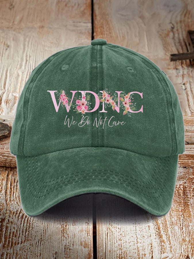 🔥Buy 3 Get 15% Off🔥Retro Funny WDNC Menopause Perimenopause Print Baseball Cap