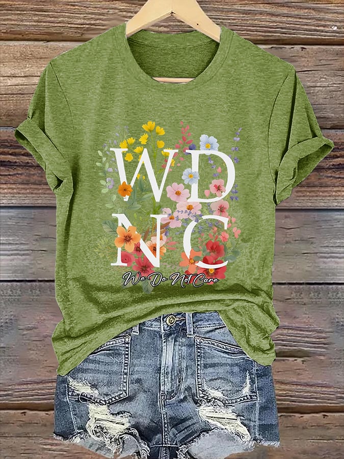 🔥Buy 3 Get 15% Off🔥Retro Funny WDNC Menopause Perimenopause Print T-Shirt