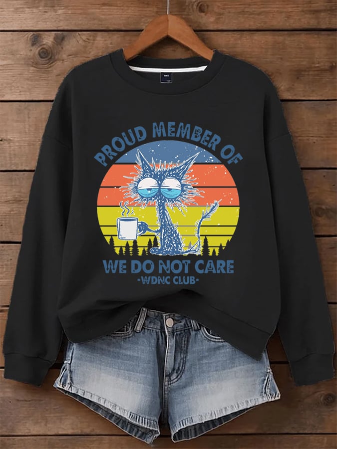 🔥Buy 3 Get 15% Off🔥Women's WDNC Menopause & Perimenopause Printed Sweatshirt