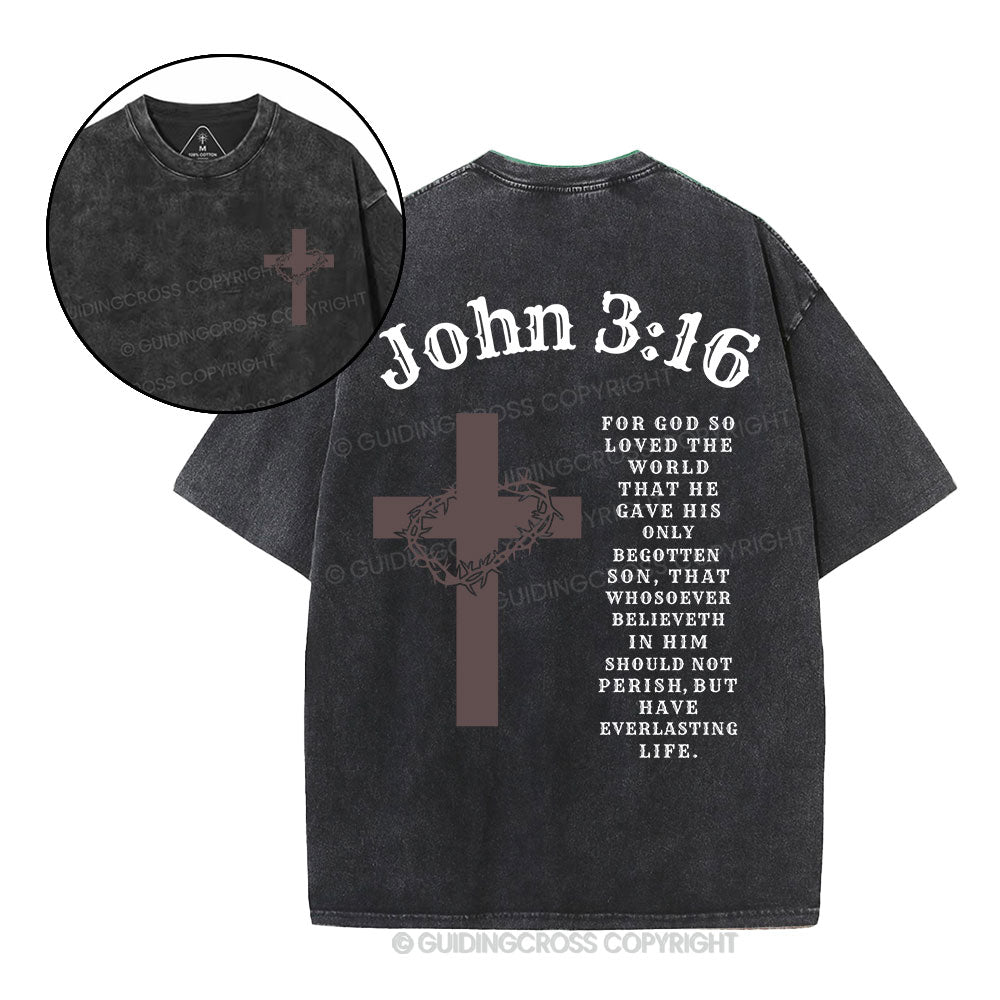 Faith Apparel Christian Washed T-Shirt