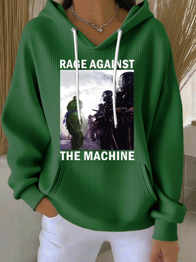 🔥Buy 3 Get 15% Off🔥Women's FDT Print Casual Hoodie