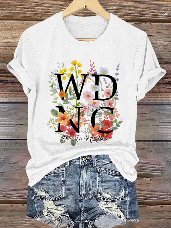 🔥Buy 3 Get 15% Off🔥Retro Funny WDNC Menopause Perimenopause Print T-Shirt